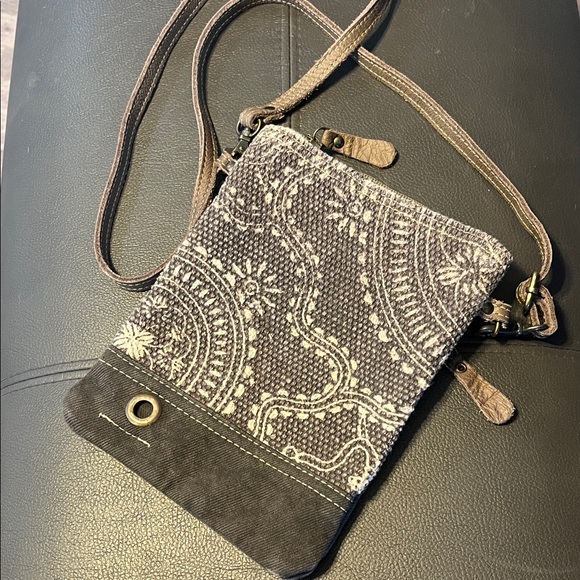 Myra Bag Handbags - Myra Paisley Fabric Crossbody Bag
